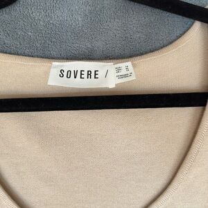 Revolve Rhyme Sovere Cream Maxi Dress size XL